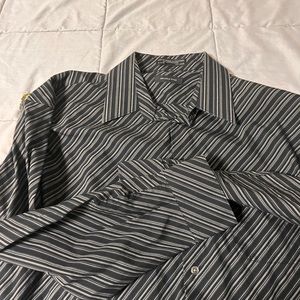 Pinstripe Button Up